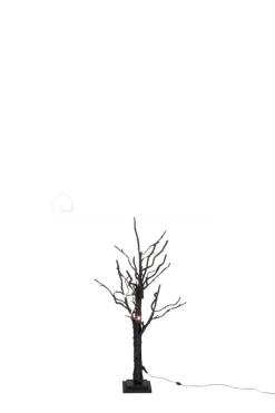 J-LINE Kerstboom met led lichtjes H92cm