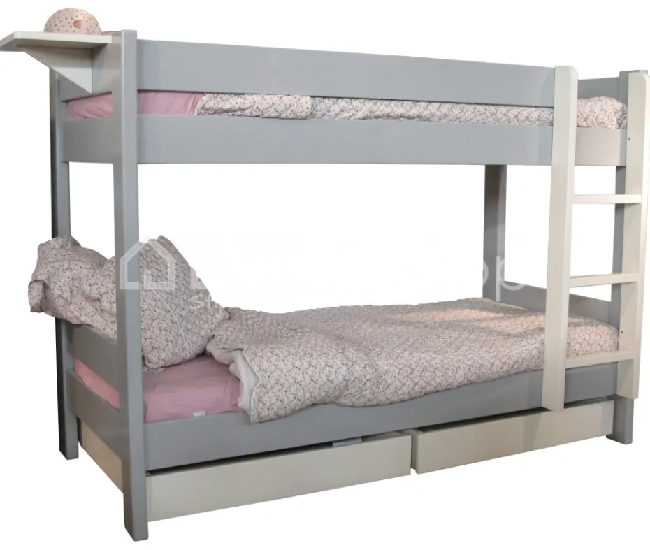 MATHY BY BOLS Kinderbed, Stapelbed azuur blauw