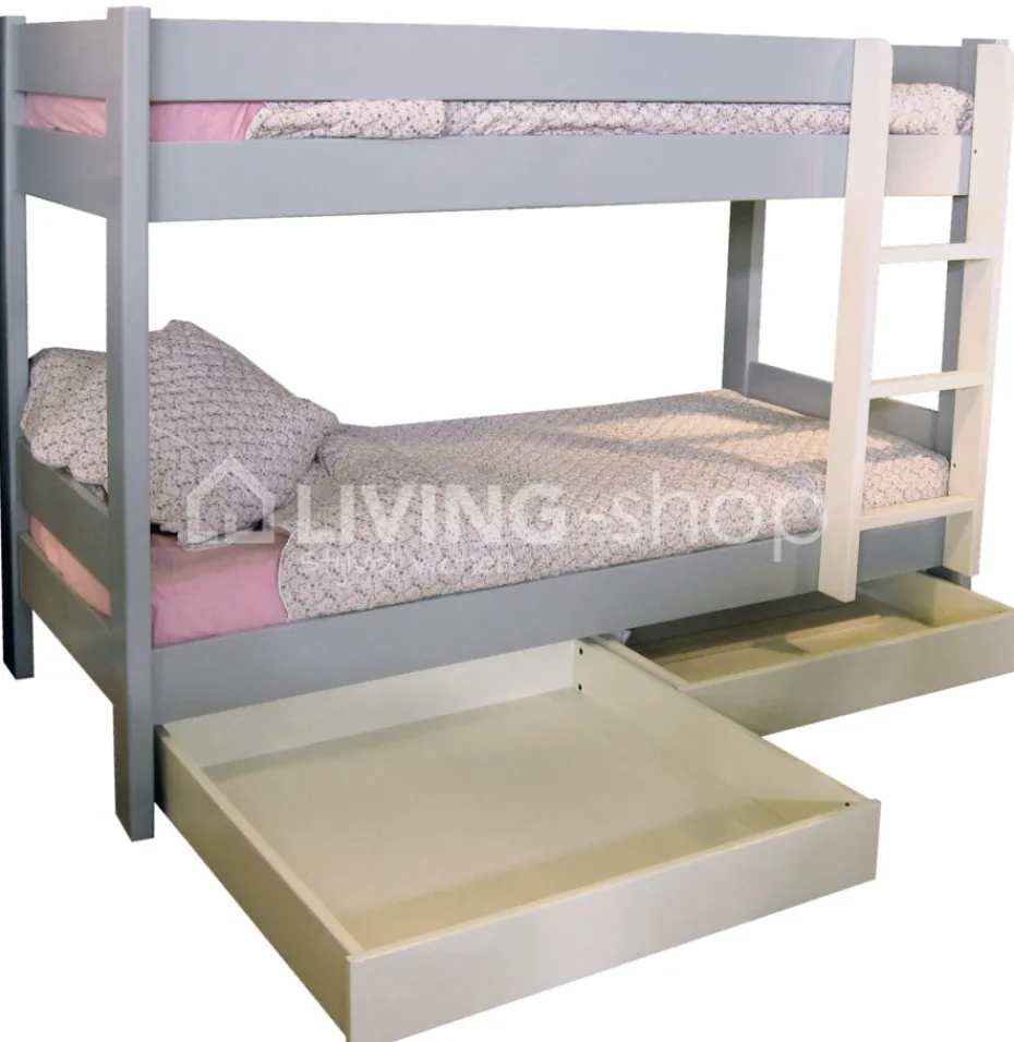 MATHY BY BOLS Kinderbed, Stapelbed azuur blauw