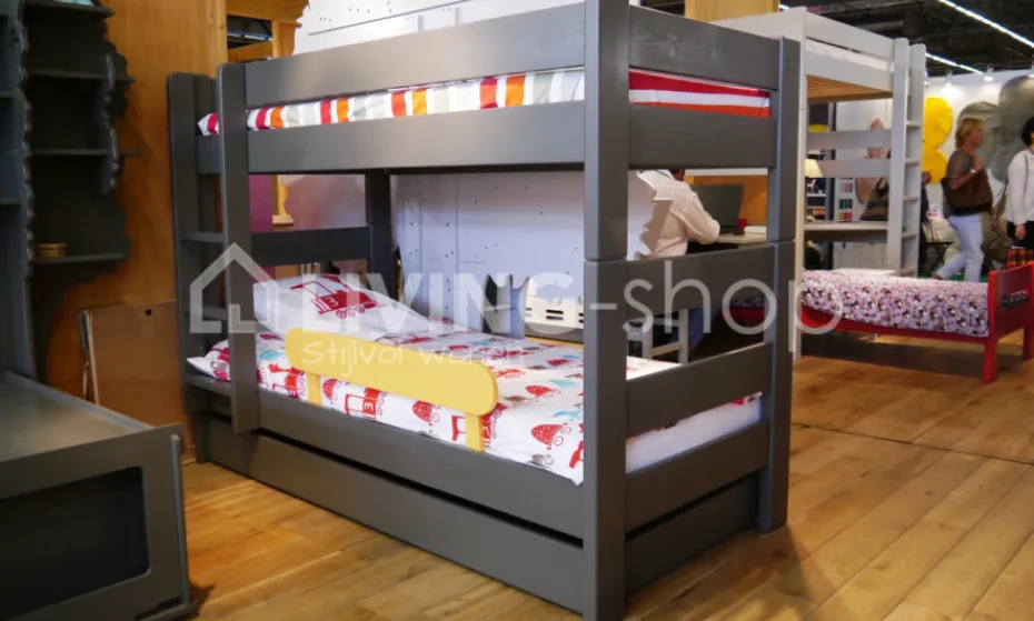 MATHY BY BOLS Kinderbed, Stapelbed azuur blauw