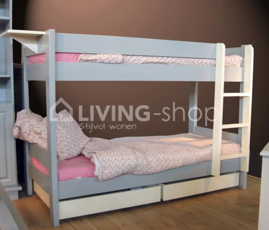 MATHY BY BOLS Kinderbed, Stapelbed azuur blauw