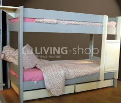 MATHY BY BOLS Kinderbed, Stapelbed azuur blauw