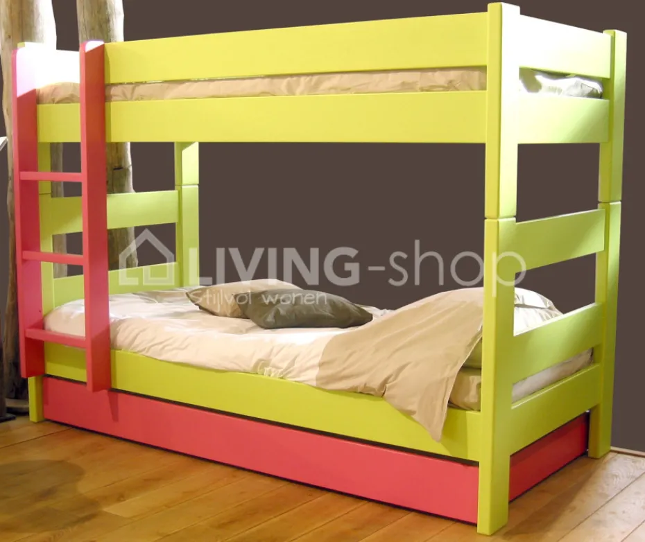 MATHY BY BOLS Kinderbed, Stapelbed azuur blauw