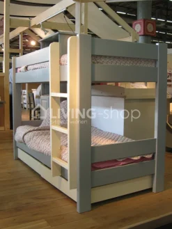 MATHY BY BOLS Kinderbed, Stapelbed azuur blauw