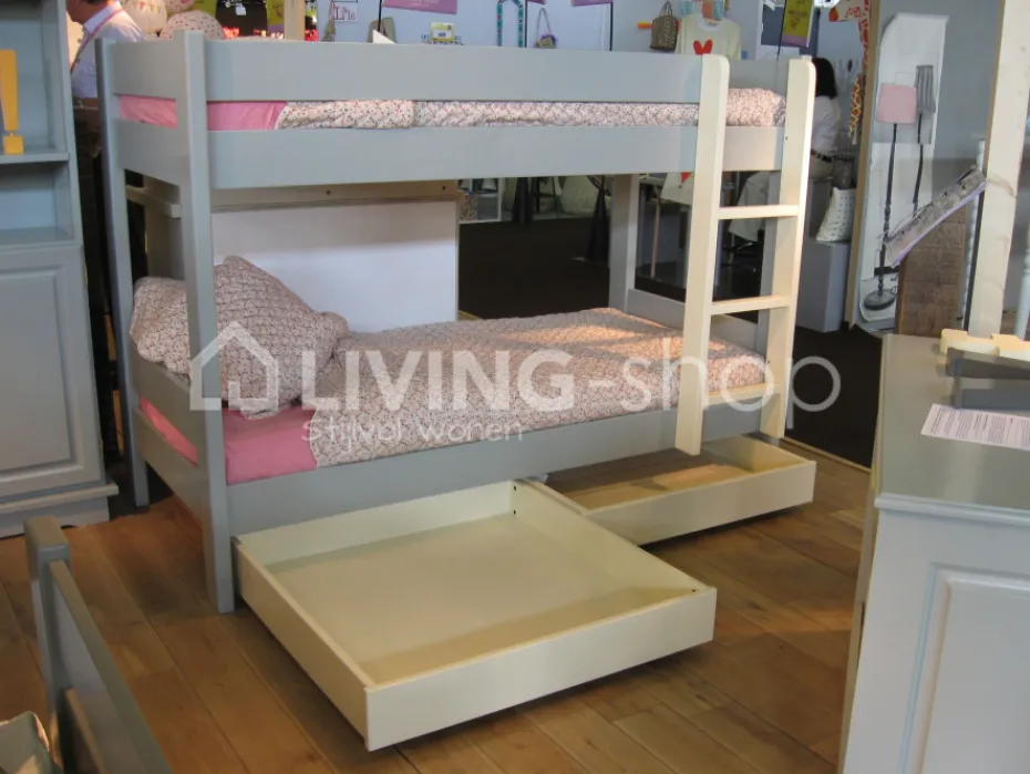 MATHY BY BOLS Kinderbed, Stapelbed azuur blauw