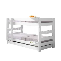 MATHY BY BOLS Kinderbed, Stapelbed azuur blauw