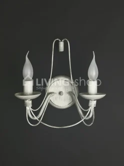 Verlichting online Klassiek landelijke wandlamp Astrid duo