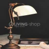 Verlichting online Klassieke brons bureaulamp landelijke stijl