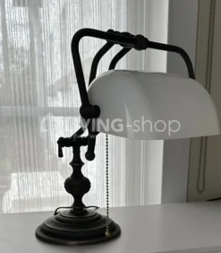 Verlichting online Klassieke brons bureaulamp landelijke stijl
