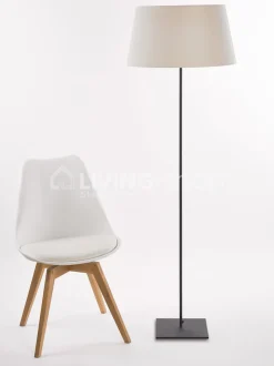 Verlichting online Klassieke vloerlamp metaal zwart staanlamp