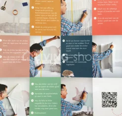 Lou&Friends Krijtbord kalender muursticker s