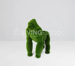 Kunstgras beeld gorilla voor in de tuin Topiary kunstgrasdieren