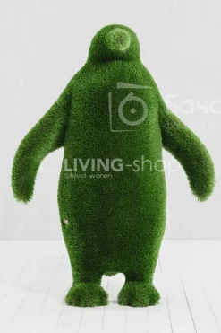 Kunstgras tuinbeeld pinguin Topiary