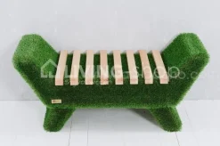 Kunstgras zitbank Topiary