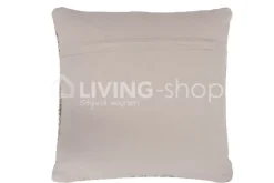 J-LINE Kussen etnische print beige