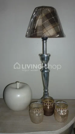 Countryfield Lampvoet Rochella, zilver Lampvoet