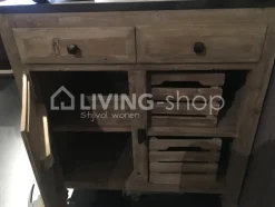 TIMELESS LIVING Landelijke keuken 1 deur 2 laden 85x61xH89CM