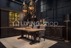 TIMELESS LIVING Landelijke stijl stoel met knopen