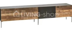 TIMELESS LIVING Landelijke Stijl tv meubel in teak XL