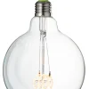 J-LINE Led lamp G125 amber quad loop E27 dimbaar