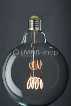 J-LINE Led lamp G125 amber quad loop E27 dimbaar