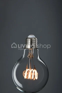 J-LINE LED lamp G80 Quad loop E27 transparant dimbaar
