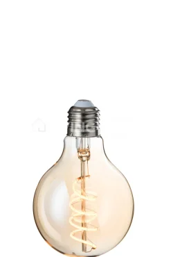 J-LINE LED lamp G80 Quad loop E27 transparant dimbaar