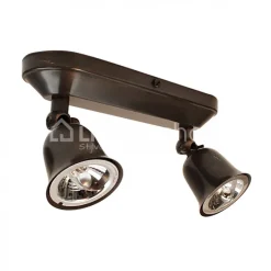 AUTHENTAGE LED plafondlamp Fleur brons