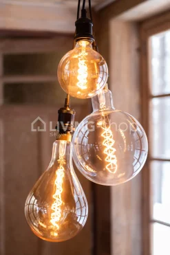 J-LINE Ledlamp Amber ps52 Spiral e27