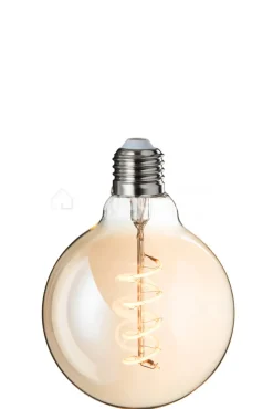 J-LINE LEDLAMP G95 AMBER QUAD LOOP E27