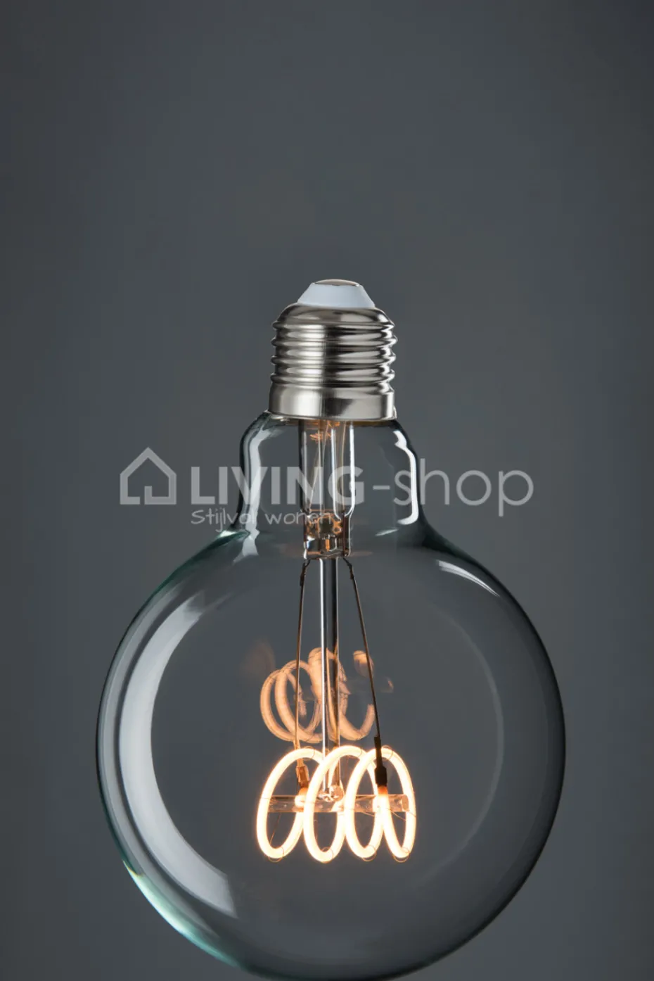 J-LINE LEDLAMP G95 AMBER QUAD LOOP E27