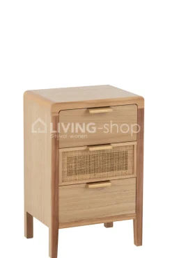 J-LINE Levis ladenkast 3 laden commode