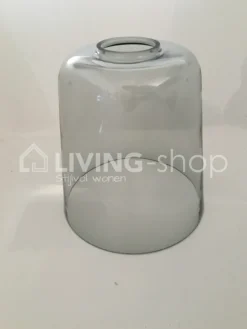 Verlichting online Loft stijl luster 3 lampen fumé glas