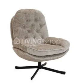 TIMELESS LIVING Lounge zetel LOGAN lounge chair grey