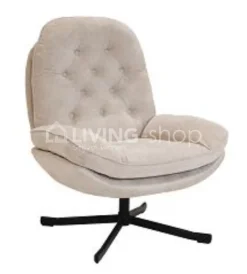 TIMELESS LIVING Lounge zetel LOGAN lounge chair grey