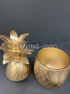 Cosy & Trendy Medium voorraadpot ananas zilver beker 400ML