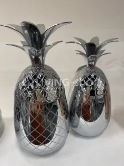 Cosy & Trendy Medium voorraadpot ananas zilver beker 400ML