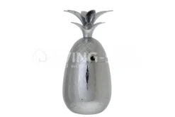 Cosy & Trendy Medium voorraadpot ananas zilver beker 400ML