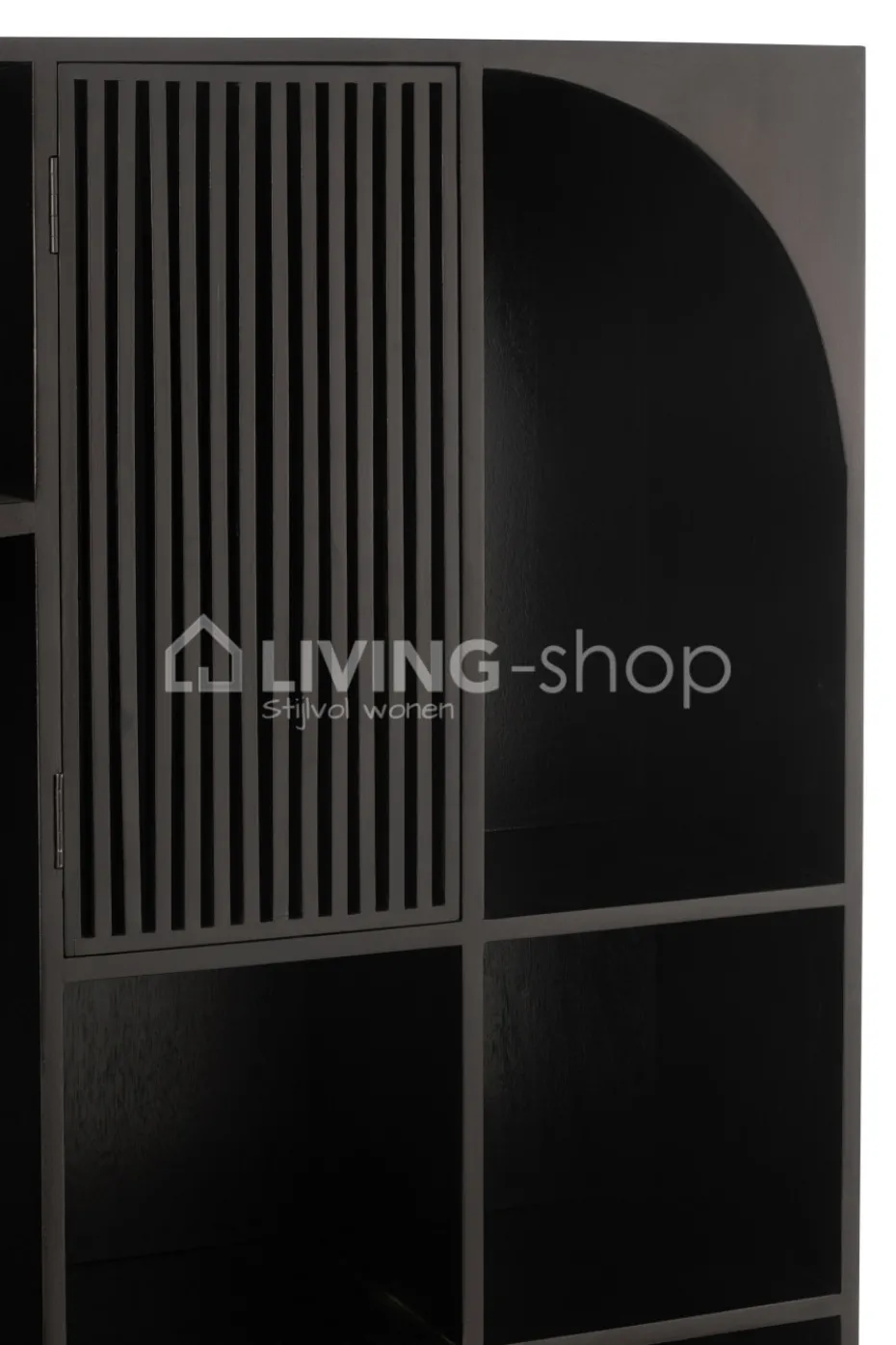 J-LINE Modern Wandrek Compartment Rack