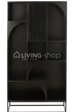 J-LINE Modern Wandrek Compartment Rack