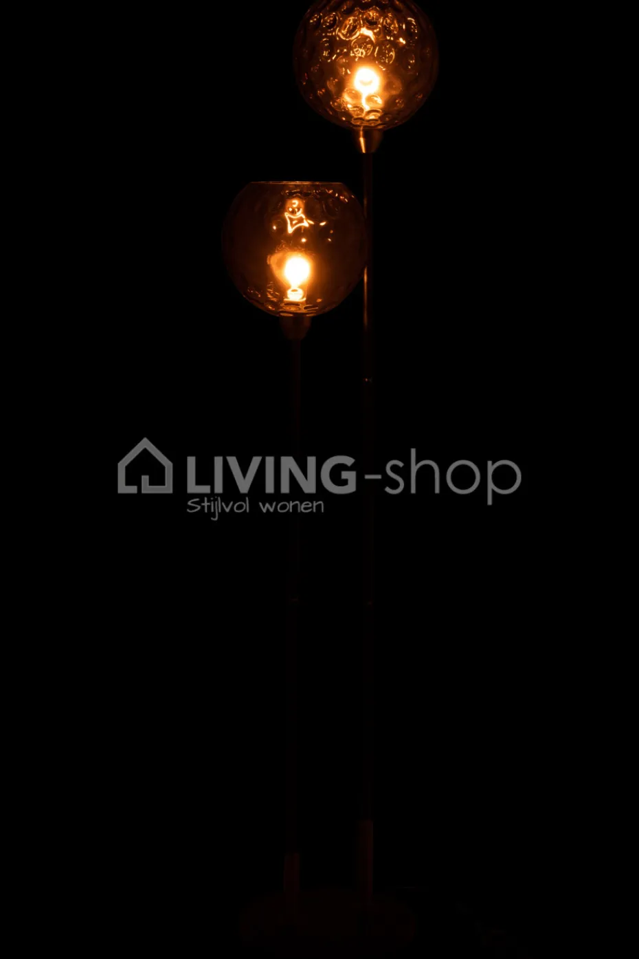 J-LINE Moderne staanlamp Bollie