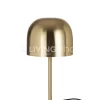 J-LINE Moderne tafellamp Queen goud met voet marmer wit