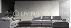 PR LIVING Modulaire sofa Dunhill zitbank met rugleuning