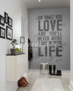Rebel Walls Mural quote do what you love in life