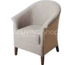 PR LIVING Murcia beige clubzetel landelijke stijl