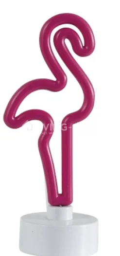J-LINE Neon flamingo tafellamp
