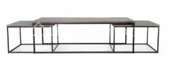 PR LIVING Nesting salontafels eik loft stijl