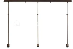 Verdace verlichting nikkel lounge hanglamp, eettafel verlichting