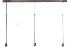 Verdace verlichting nikkel lounge hanglamp, eettafel verlichting