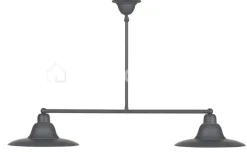 Verdace verlichting Old Pharmacy, L 72cm - H 85cm max. (adjustable), Lead paint metal